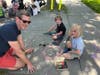 Artists brought their talents to downtown Riverhead for the annual Mosaic Street Painting Festival Sunday.