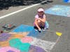 Artists brought their talents to downtown Riverhead for the annual Mosaic Street Painting Festival Sunday.