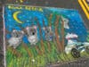 Artists brought their talents to downtown Riverhead for the annual Mosaic Street Painting Festival Sunday.