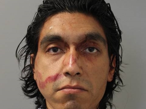 The razor was still in his hand when police arrived, the DA said.