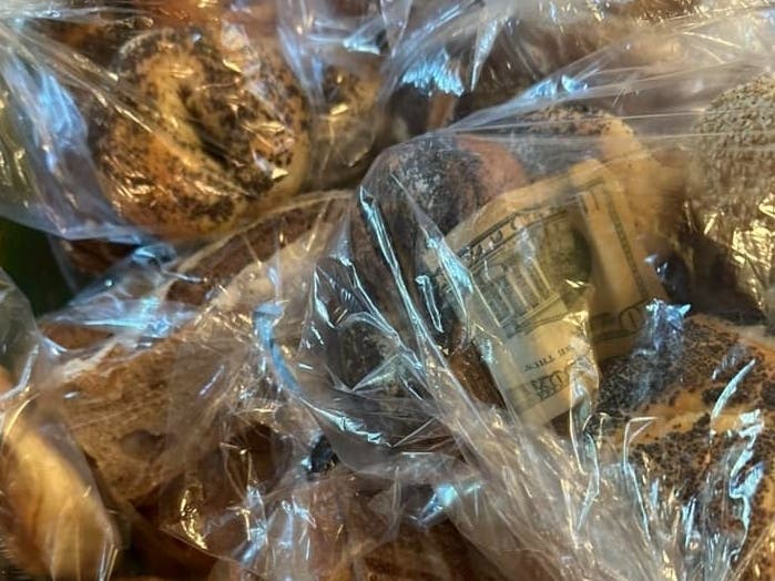 A little boy gave his entire allowance to brighten the day of someone facing food insecurity on Long Island.