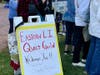 Quilts were on display at the country fair.