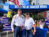 The VFW was a proud presence at the festival.