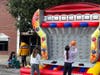 The festival also included activities for children.