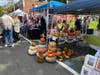 Vendors displayed their wares.