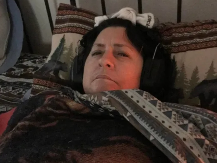 Andrea Taglieri-Cobb wants to come home for medical treatment and to be close to her family, her husband says.