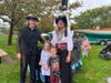 Soggy skies didn't dampen the spirits of those who turned out for the Greenport Maritime Festival.