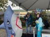 Sea creatures were spotted at the Greenport Maritime Festival.
