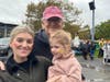 Despite soggy skies, families turned out for the fun.