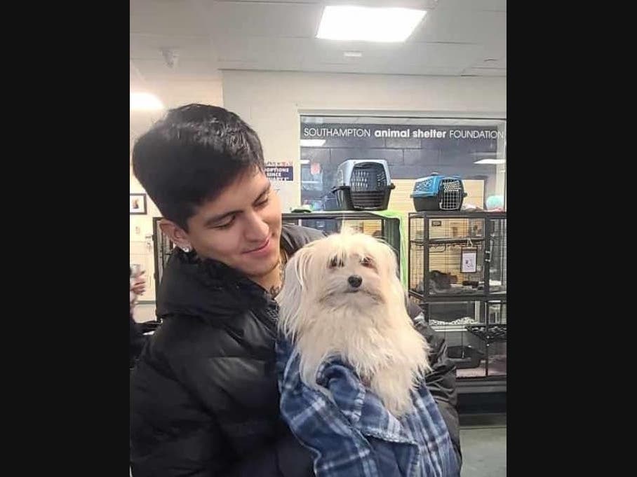 It was a joyful reunion for Juva's worried family.