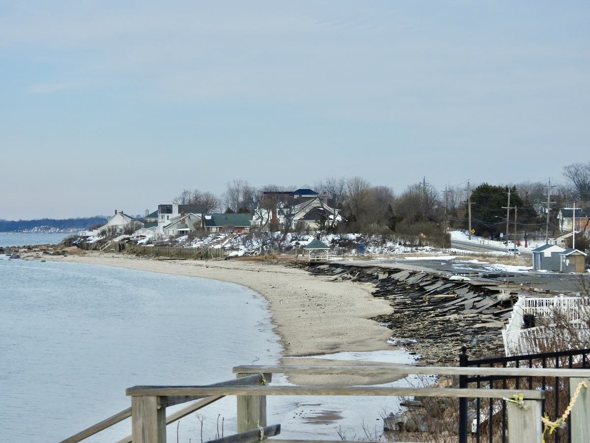 The winter's storms, along with damaged dating back to Sandy, has left Town Beach vulnerable, officials said.