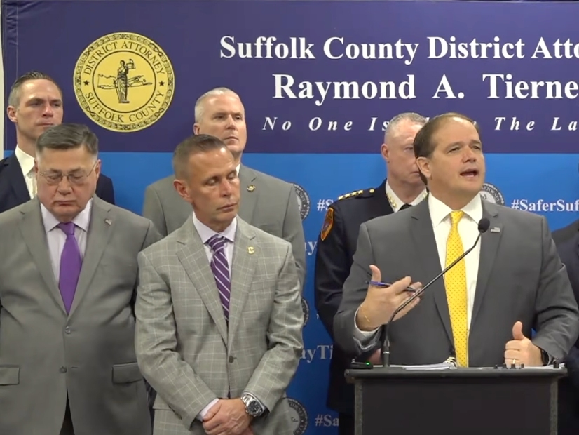 The takedown was announced at a press conference in Riverhead Friday.