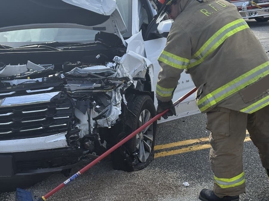 The incident took place Saturday, officials said.