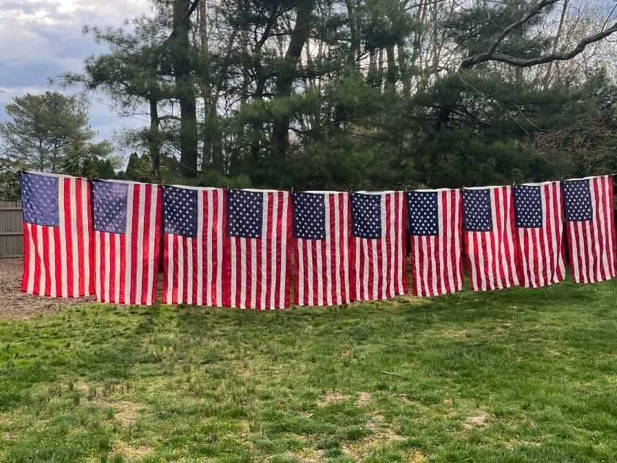 As Southold Readies To Celebrate America's 250th Birthday, Help Is Needed To Restore Town's Flags