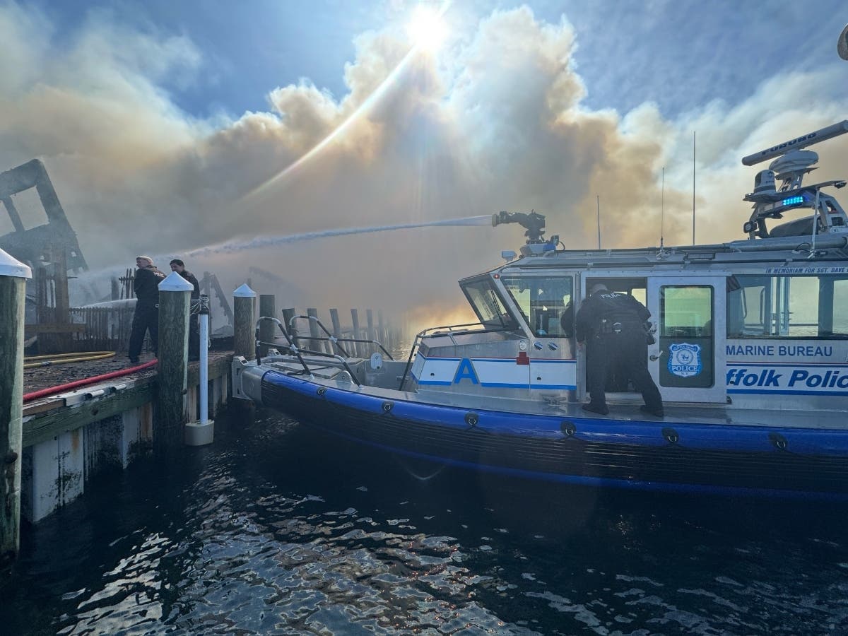 No civilians were injured, police said.