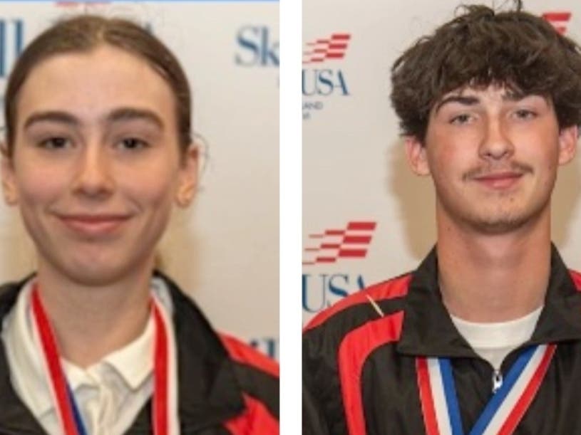 The pair "faced rigorous, high-pressure challenges designed to test the limits of their technical expertise and professional trade skills," the district said.