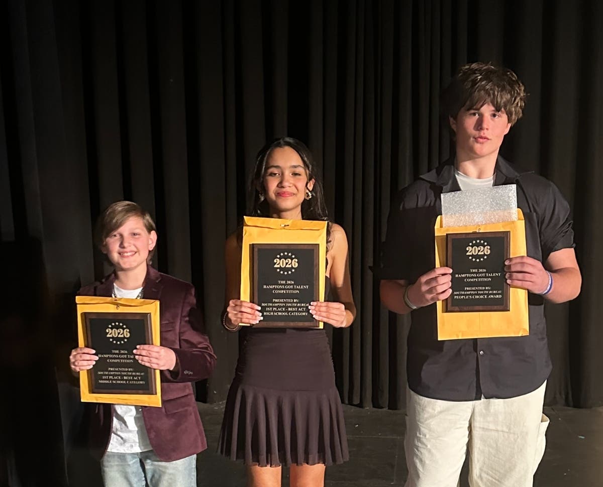 The winners of the 2026 Hamptons Got Talent competition.