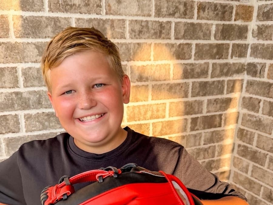 'Love, Daddy': Baseball Glove Inscribed With Late Father's Handwriting Holds Precious Meaning For Boy