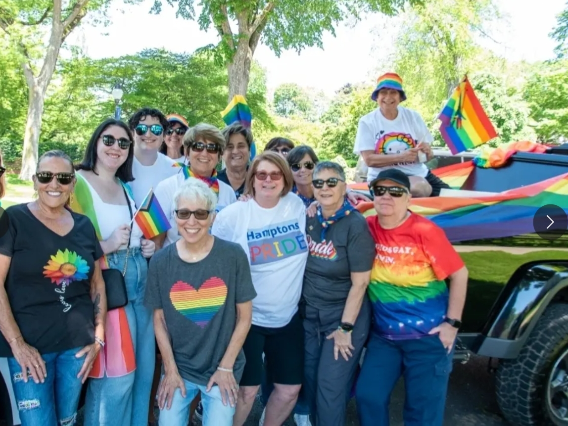 A previous Hamptons Pride Parade celebration.