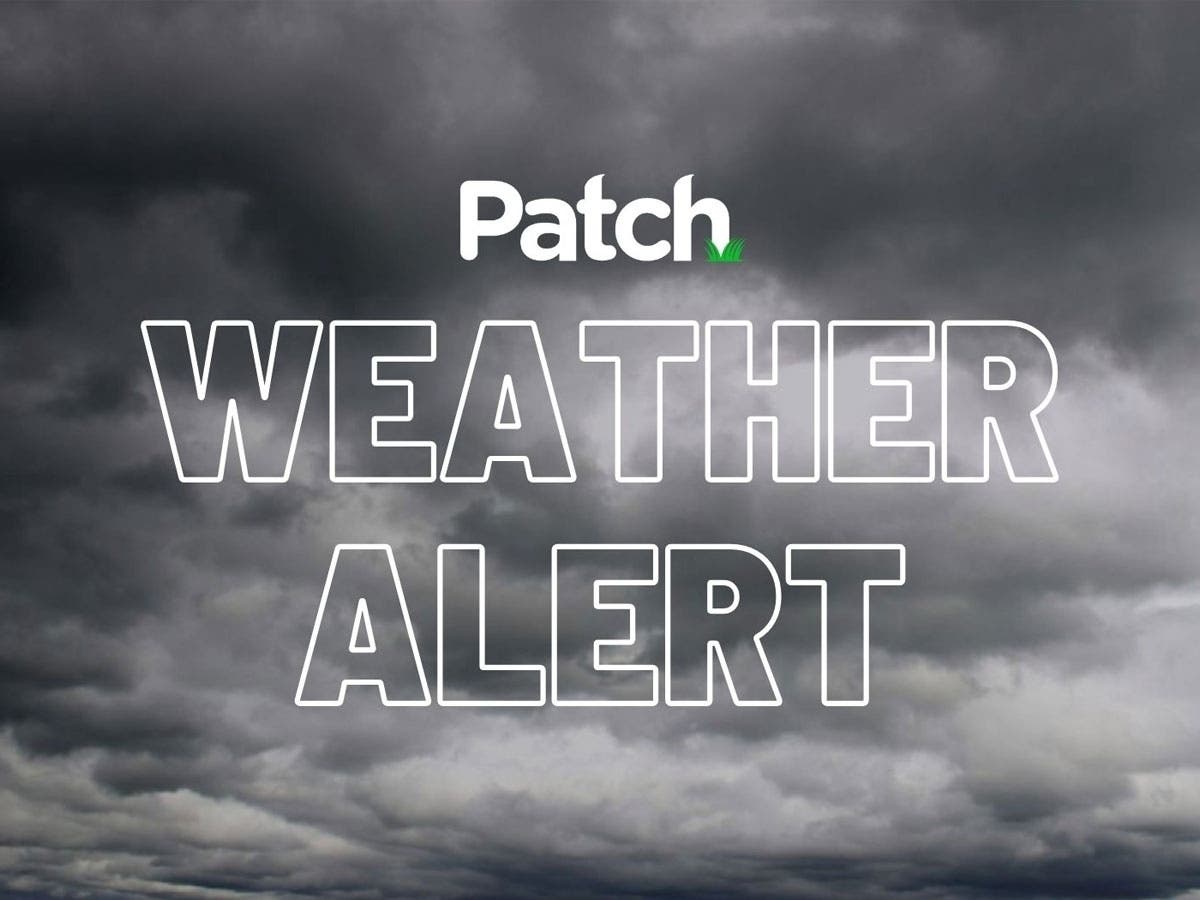 The watch is in effect until 10 p.m. Saturday night, the NWS said.