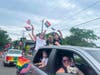 The 4th Annual North Fork Pride Parade and Festival kicked off Saturday in Greenport.