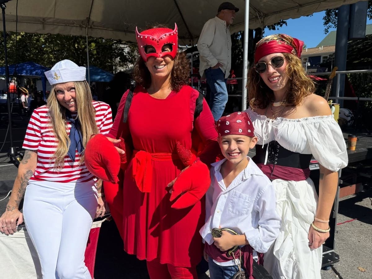 Pirates and mermaids a'plenty have flocked to the festival in past years.