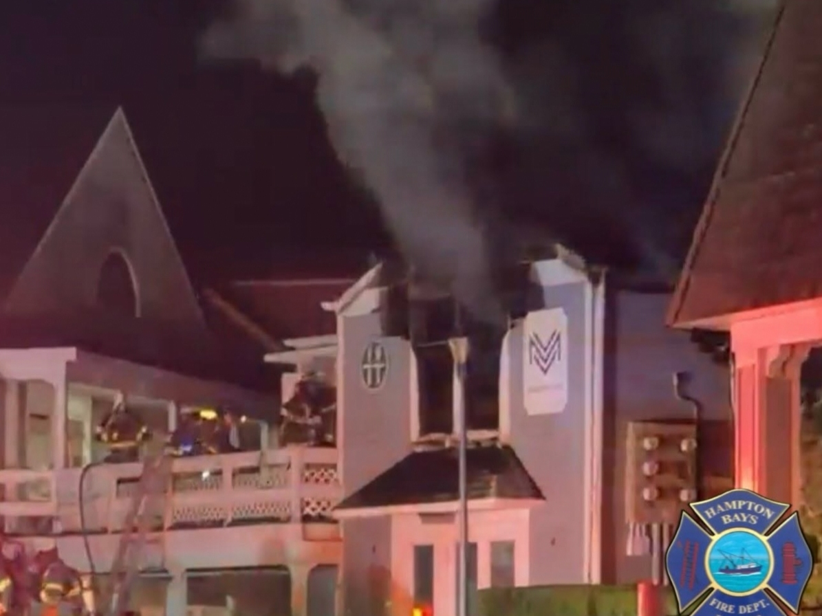 The fire was extinguished in about 10 minutes, officials said.