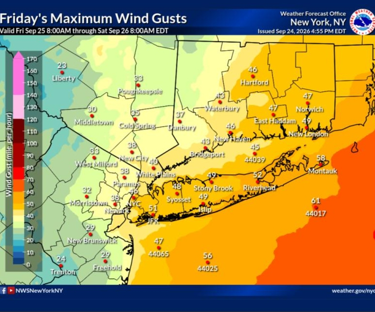 If you need to evacuate, have a plan prepared, the NWS said.