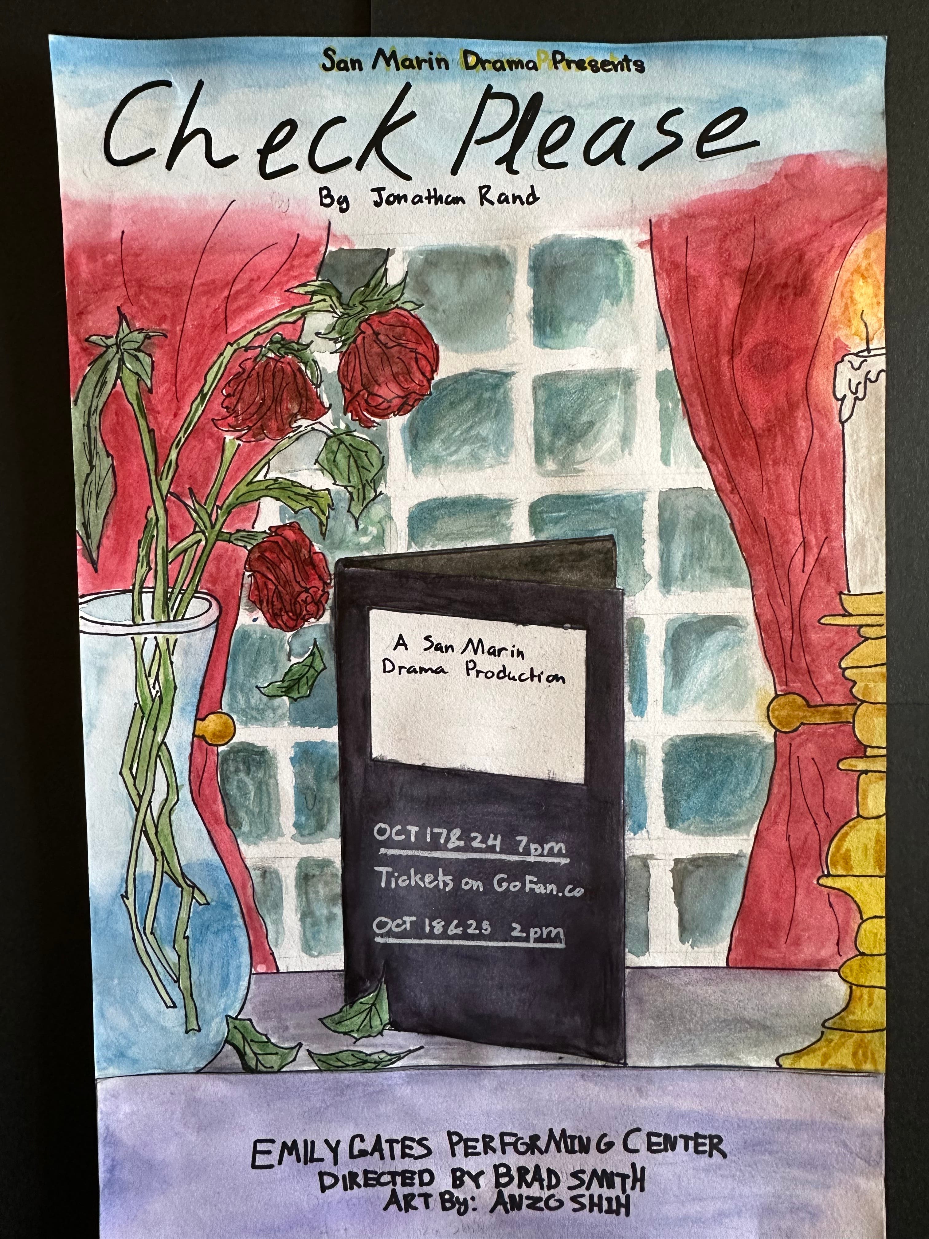 Oct 24 Check Please Drama Play Novato, CA Patch