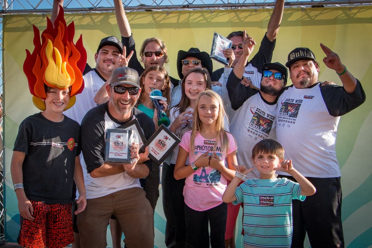 Red Hot Winners at Santa Cruz Beach Boardwalk Chili CookOff Santa
