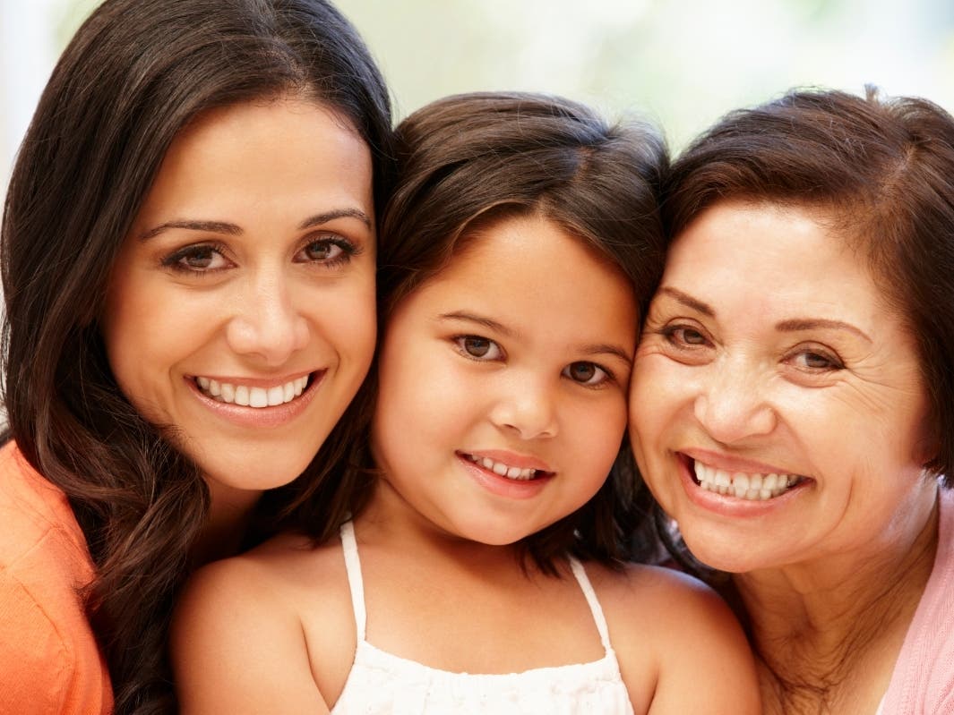 Hispanic women 3 generations