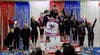 Darien’s team championship sweep resulted in confetti showers for all including the Level 7 squad at the 2019 YMCA Conne