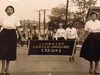 Ladies Fire Company Auxiliary leads the way in a Lawnside Parade