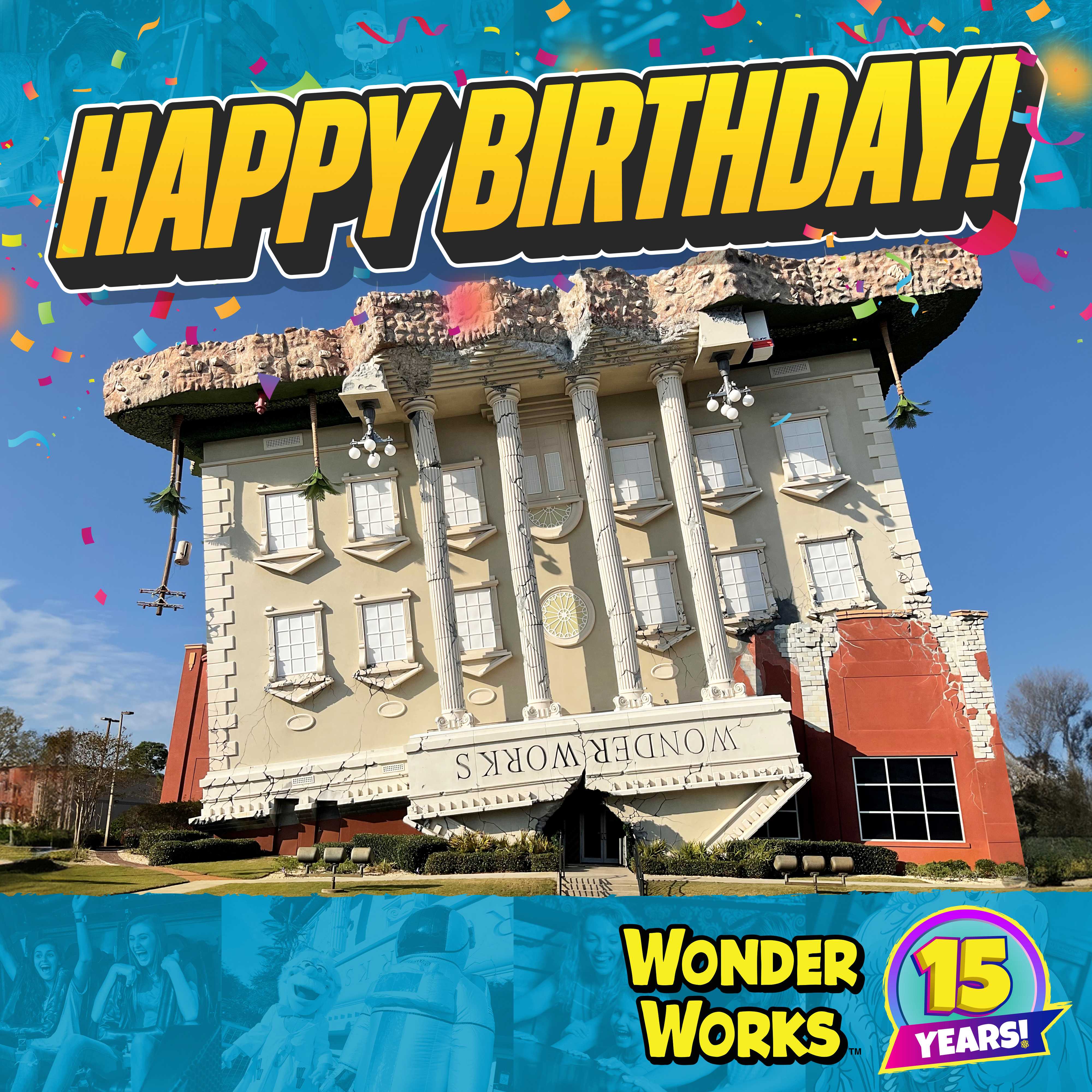 Wonderworks Patch WonderWorks Panama City Beach Celebrates 15 Years of Fun, Learning, and ...