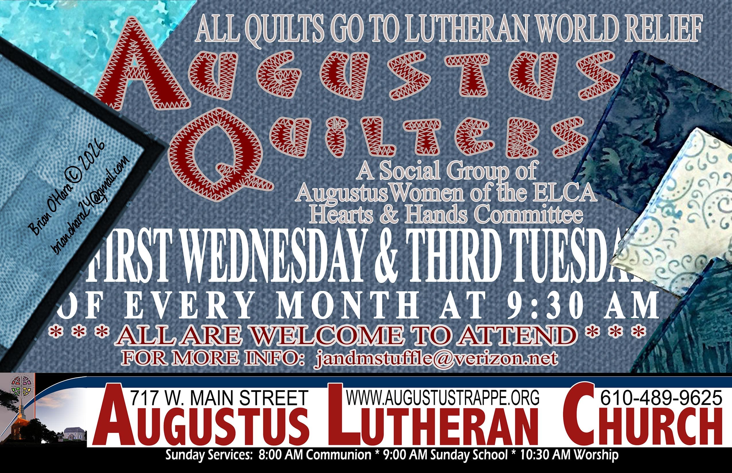 Augustus Quilters – AUGUSTUS LUTHERAN CHURCH