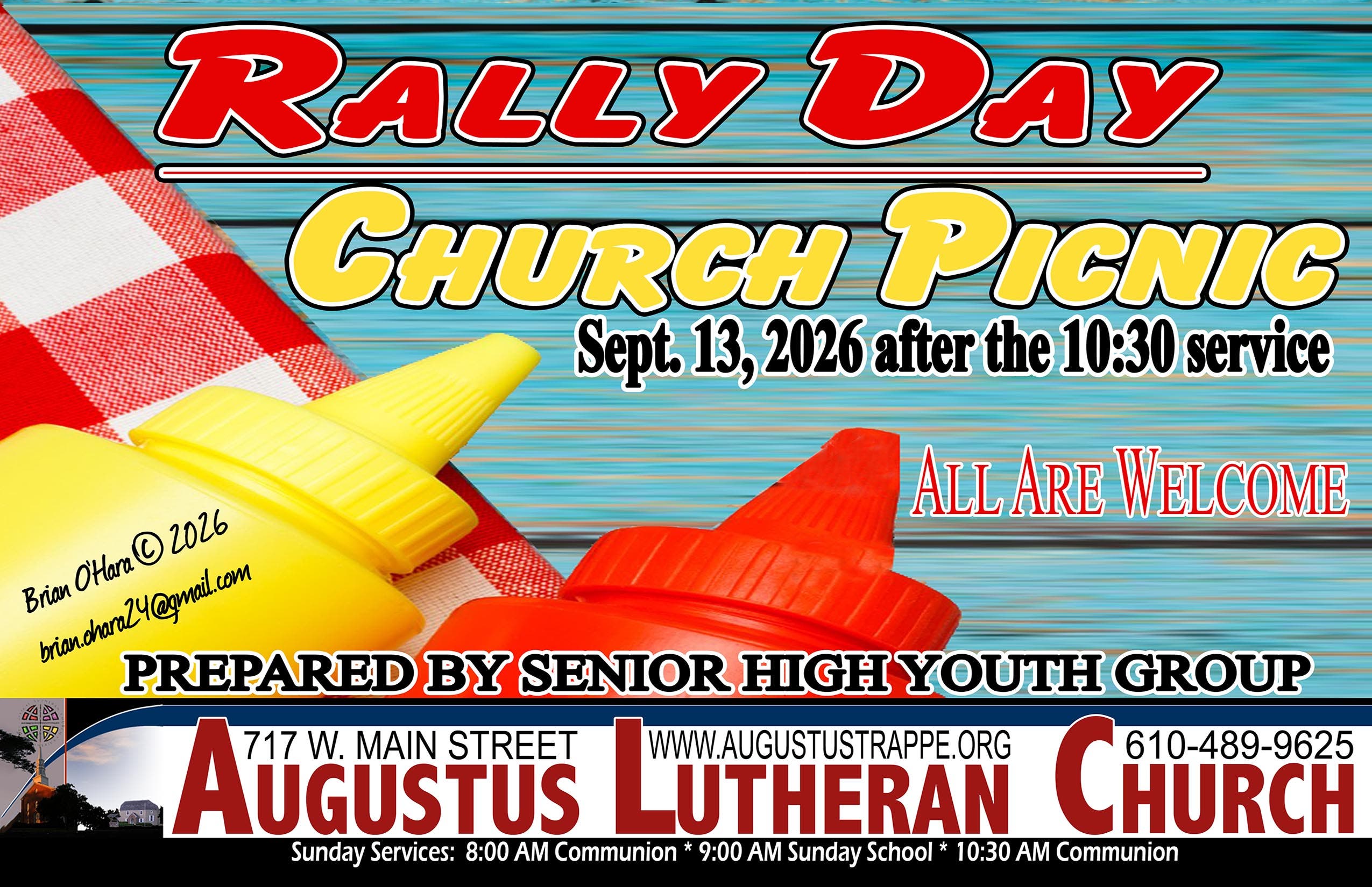Rally Day – AUGUSTUS LUTHERAN CHURCH