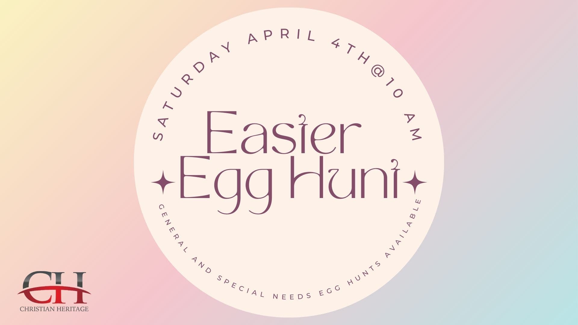 Annual Easter Egg Hunt