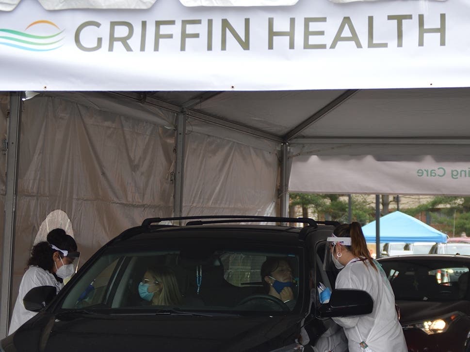 Griffin Health has expanded its free COVID-19 testing in Connecticut with a new drive-through COVID-19 testing site in Trumbull and expanded hours at its sites in Naugatuck, Farmington and Middlebury.