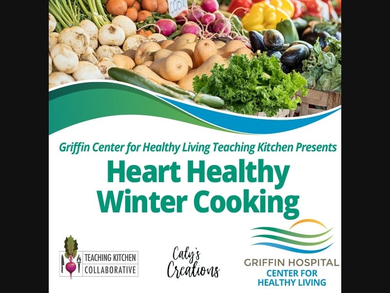 Griffin Center for Healthy Living Teaching Kitchen will host a free health education program and a cooking demonstration on Feb. 20 to help individuals boost their heart health this winter.