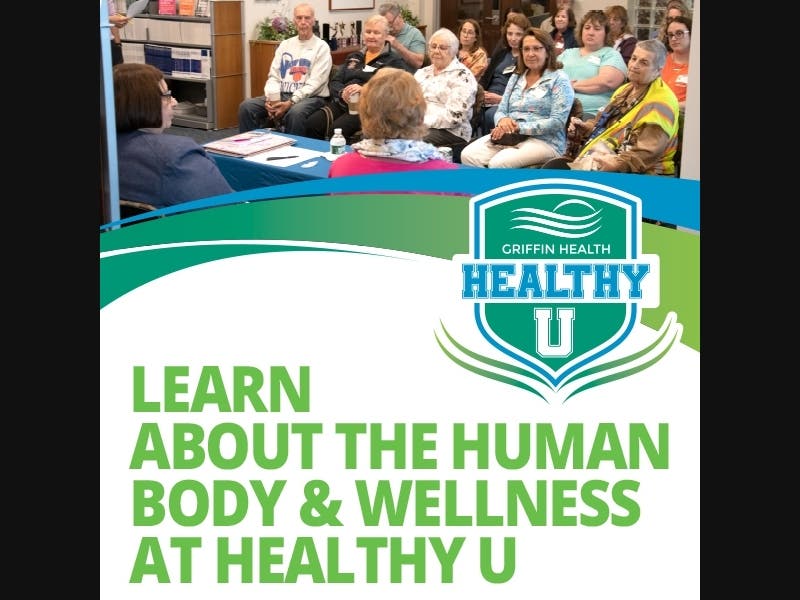 The Healthy U Lecture Series at Griffin Health kicks off with Lifestyle Change Resolutions on Feb. 18 at Griffin Hospital.