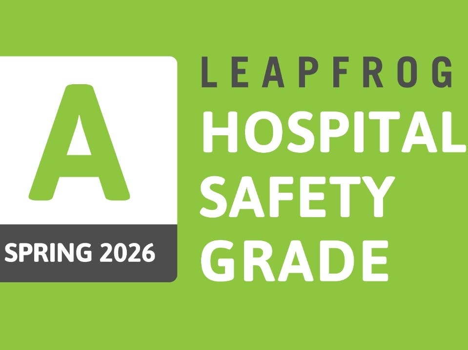 Griffin Hospital in Derby was awarded an ‘A’ grade in the Spring 2026 Leapfrog Hospital Safety Survey for excellence in protecting patients from harm and providing safer health care.