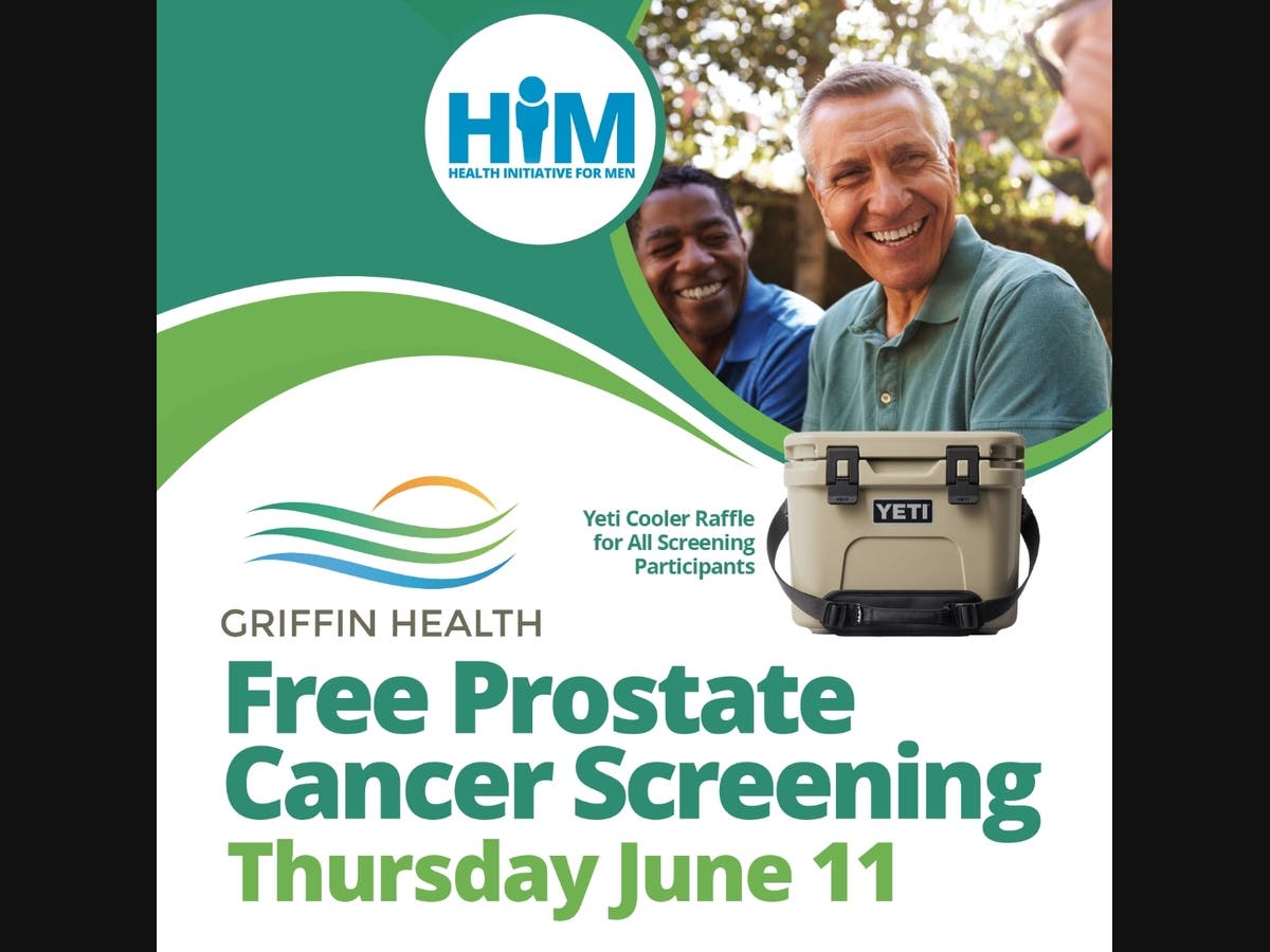 The Center for Cancer Care at Griffin Hospital will offer free prostate cancer screenings from 3-5 p.m. on Thurs., June 11.