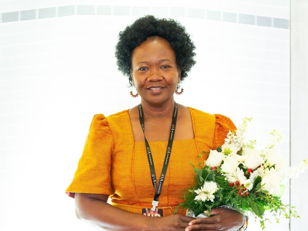 Judith Abaidoo, of West Haven, a mammography and breast sonography technologist at The Hewitt Center for Breast Wellness at Griffin Hospital, was named the Griffin Health 2026 Employee of the Year.