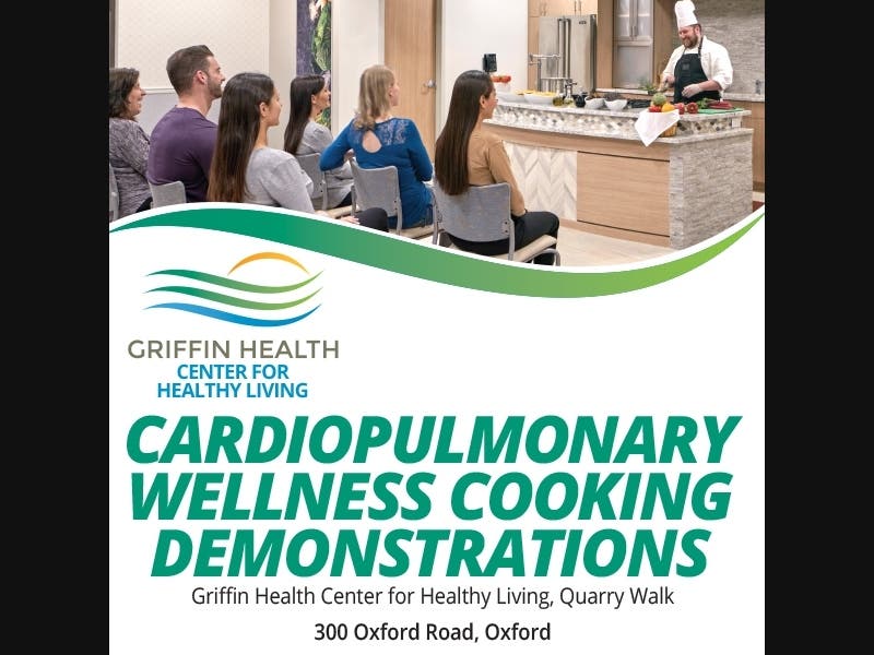 The Griffin Center for Healthy Living is hosting a series of free cooking demonstrations throughout July and August to help individuals strengthen the heart and lung connection.