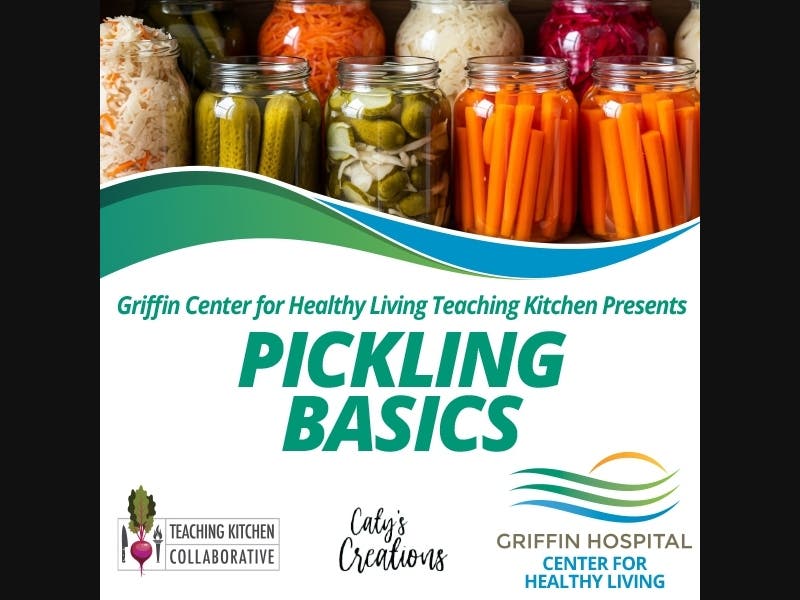 The Griffin Center for Healthy Living Teaching Kitchen will host a free demonstration on pickling Aug. 20.
