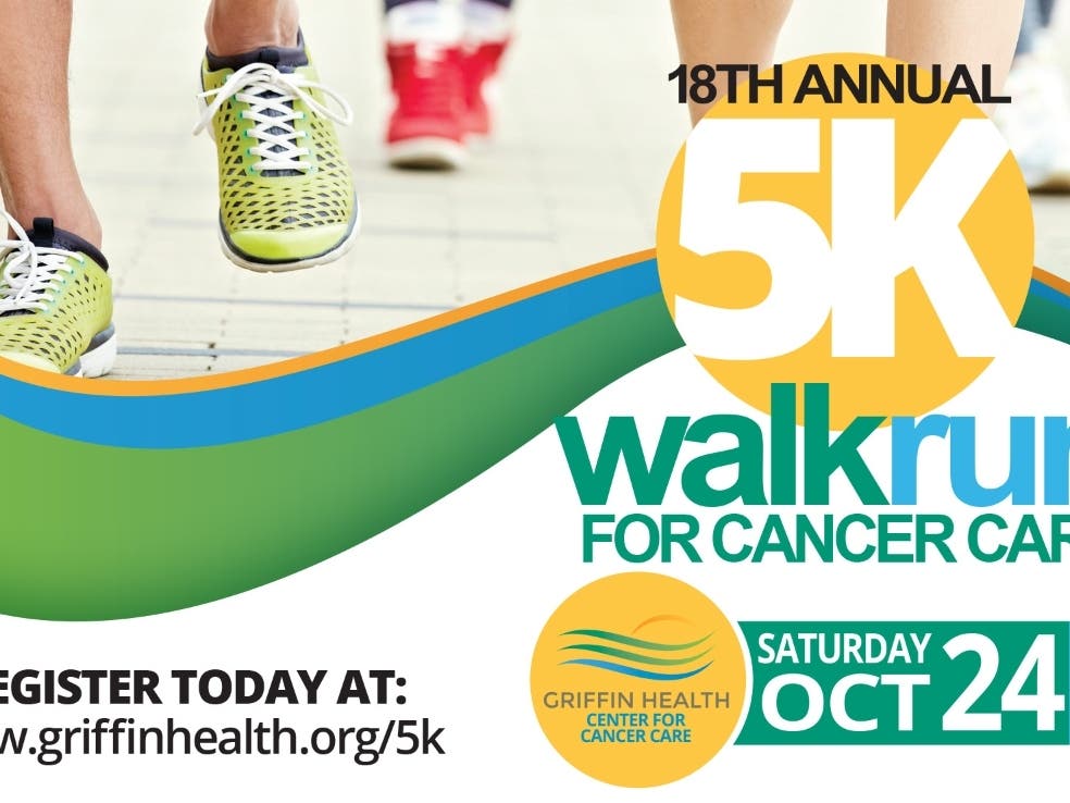 The 18th Annual 5K Walk/Run to benefit the Center for Cancer Care at Griffin Hospital will take place on Sat., Oct. 24.