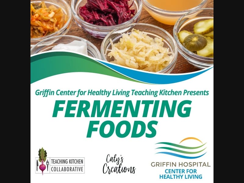 The Griffin Center for Healthy Living Teaching Kitchen will host a free cooking demonstration about the health benefits of fermentation on Oct. 15.