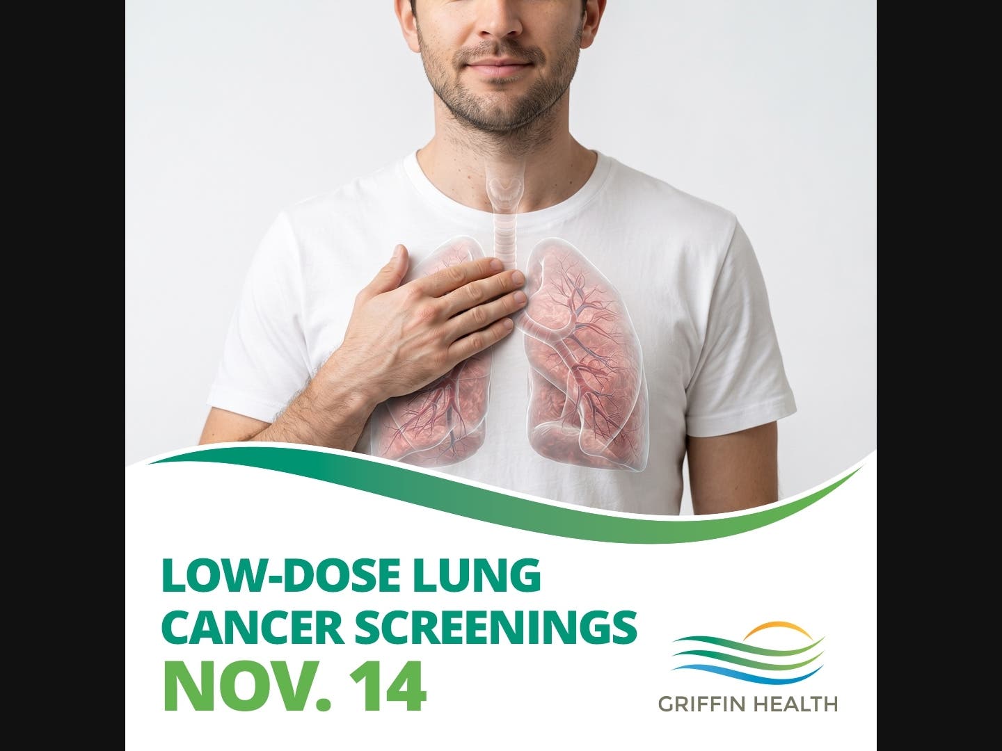 Griffin Health is taking appointments for low-dose lung cancer screenings on Nov. 14.