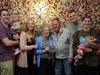 Chestnut Knoll resident Loretta Fronheiser is pictured with her family after receiving the community’s highest honor, the Dene Liott Award, during an award ceremony that recognized participants of Chestnut Knoll and FOX Rehabilitation’s FOX Optimal Living