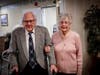 Chestnut Knoll residents Dick and Ruth Clark were one of two couples to renew their wedding vows during a ceremony in front of family and friends at the senior community in Boyertown on Valentine’s Day.